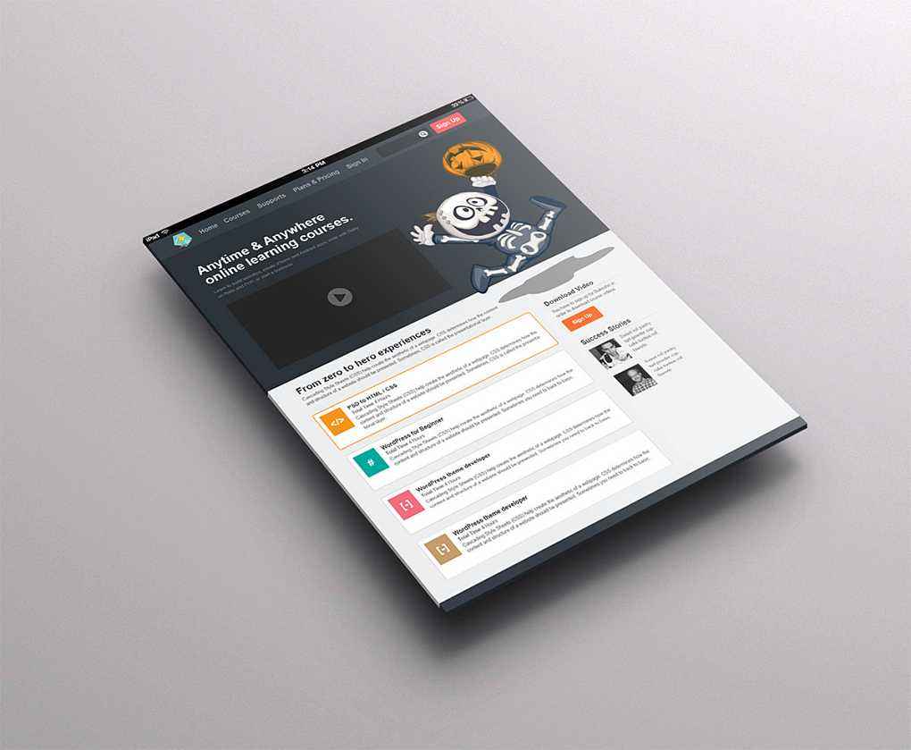 How to do a mall class business website