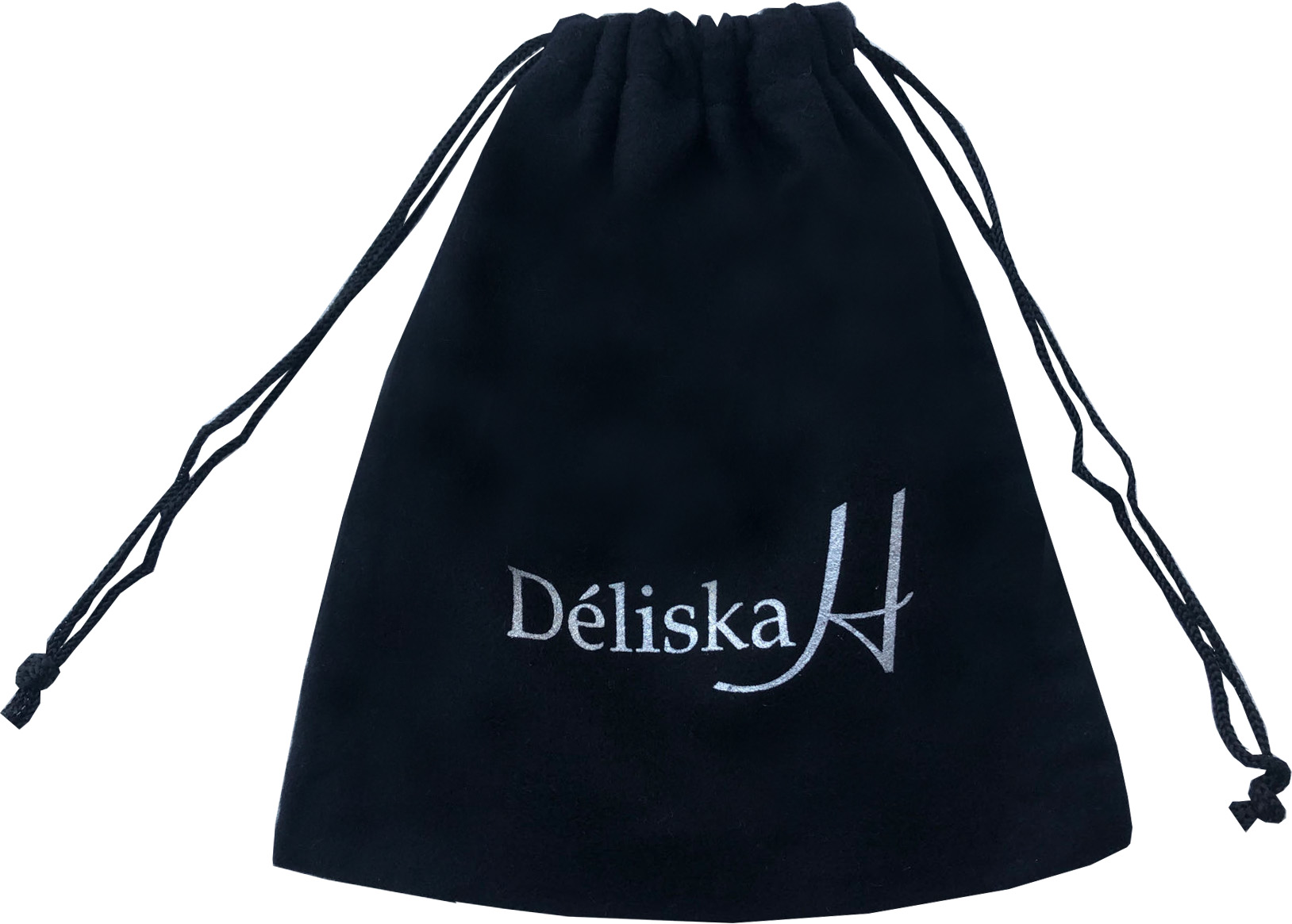 Silver logo imitation leather fleece pocket Silver logo imitation leather fleece pocket