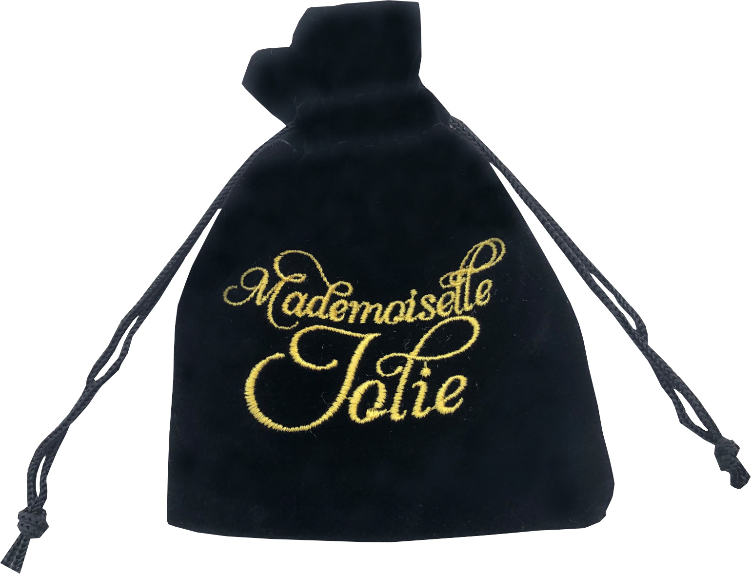 Gold embroidered black Velvet bag Gold embroidered black Velvet bag