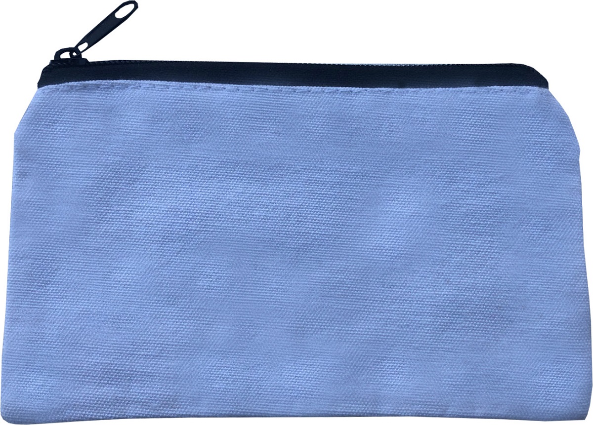White canvas zipper bag White canvas zipper bag