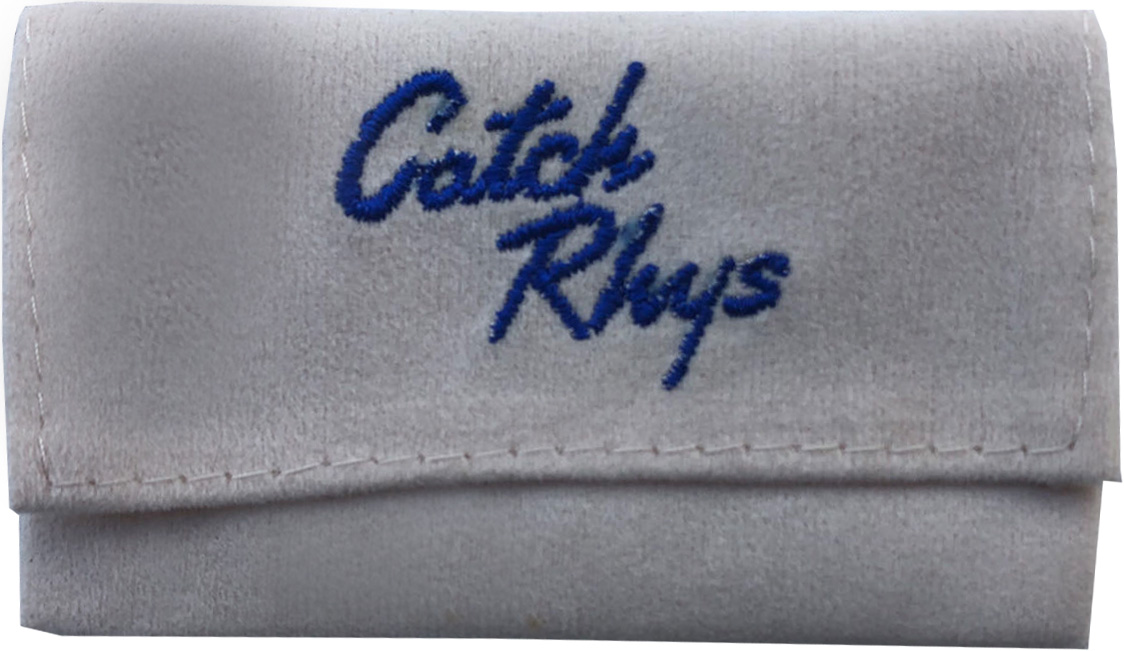 Grey embroidered flannel envelope bag Grey embroidered flannel envelope bag