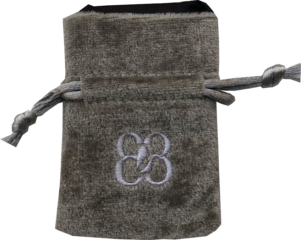 Embroidered or Printed flannelette satin bag Embroidered or Printed flannelette satin bag